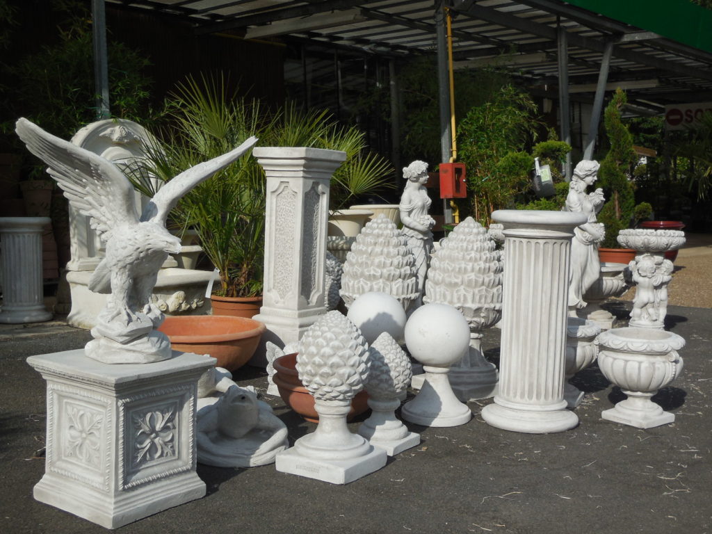 Ensemble de statues