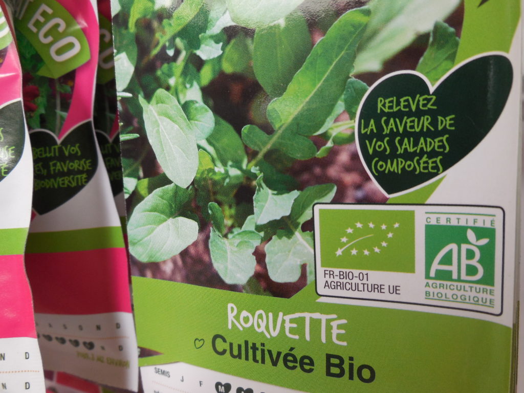 Graines de roquette bio