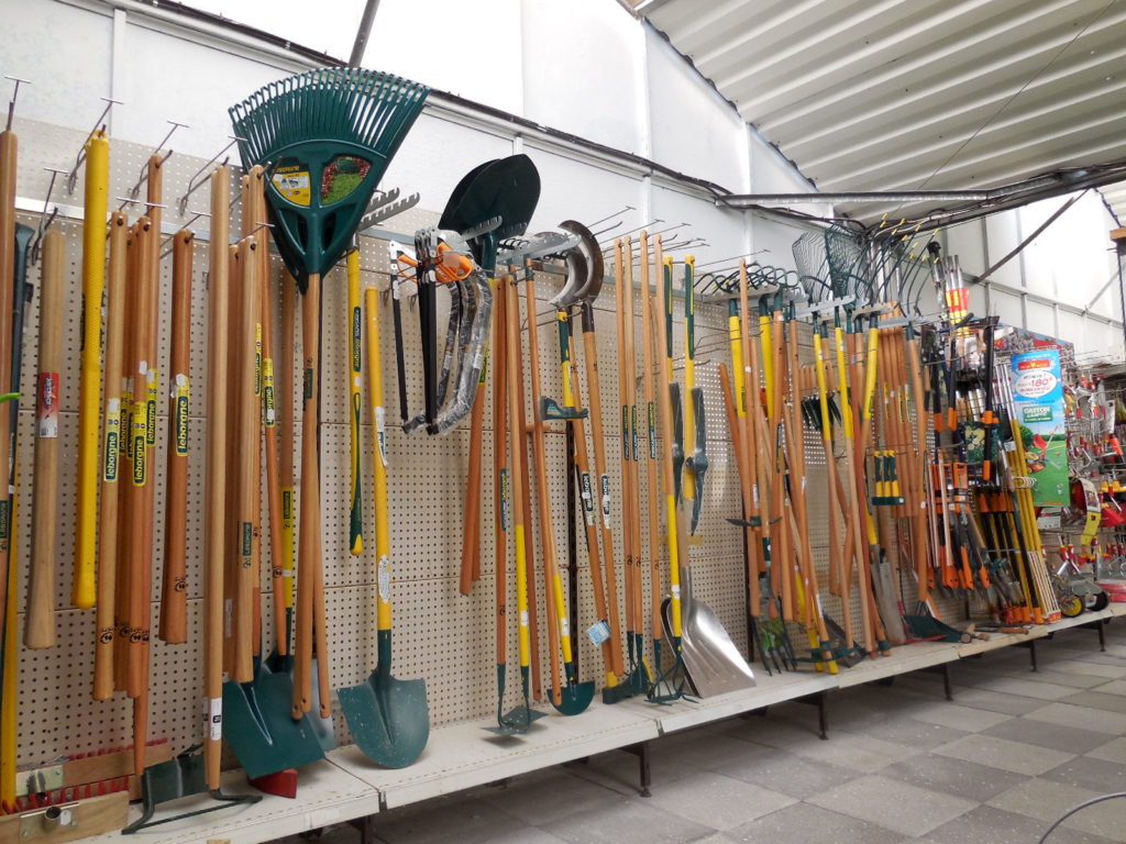 Outils de jardinage